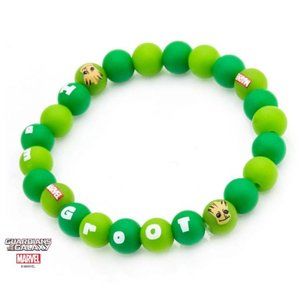Marvel Guardians of the Galaxy Groot silicone Beads Bracelet